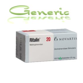 Buy Ritalin Online 20mg ( Methylphenidate Hydrochloride ) Generic